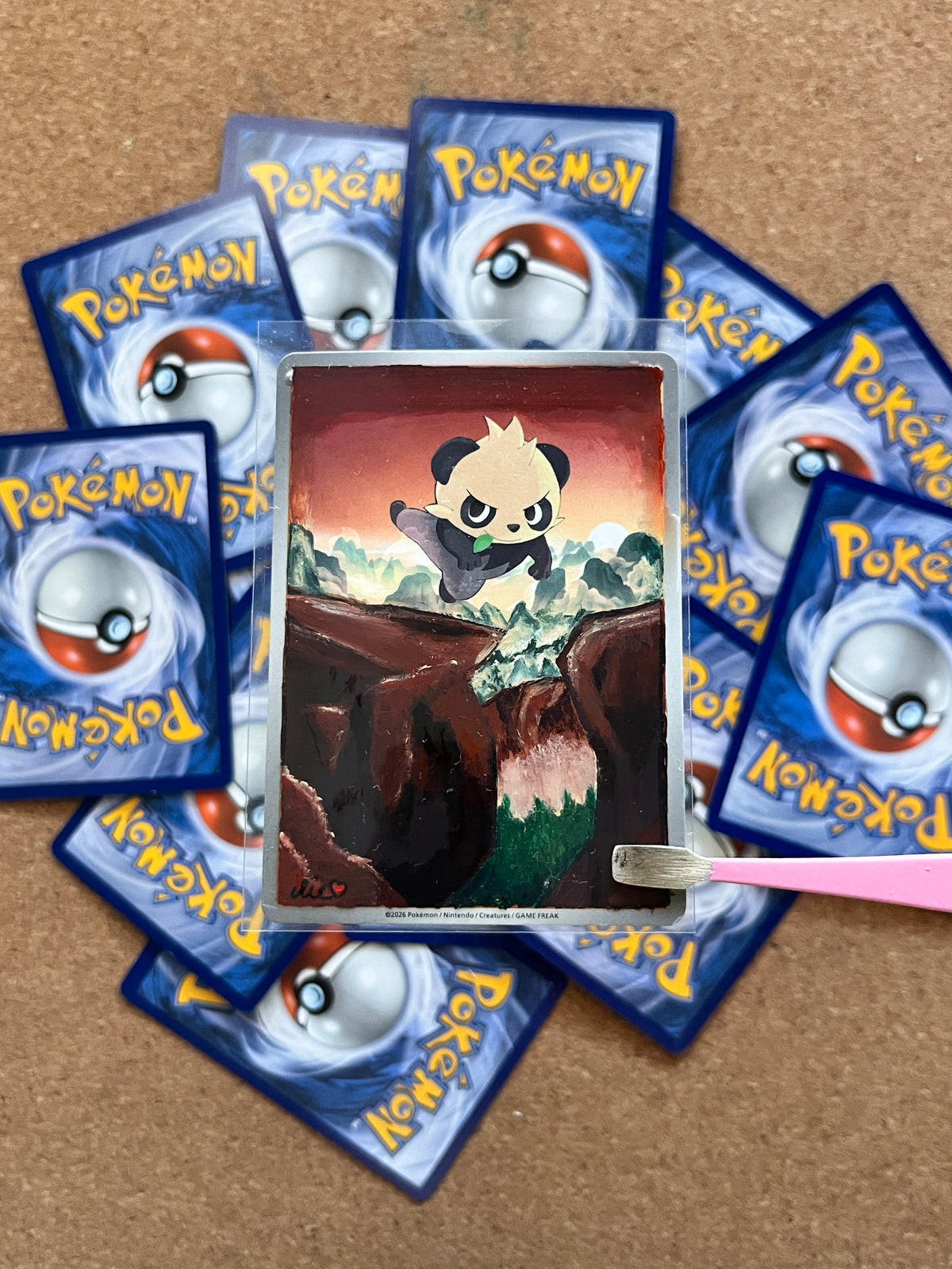 Acrylic paint, Pancham 2