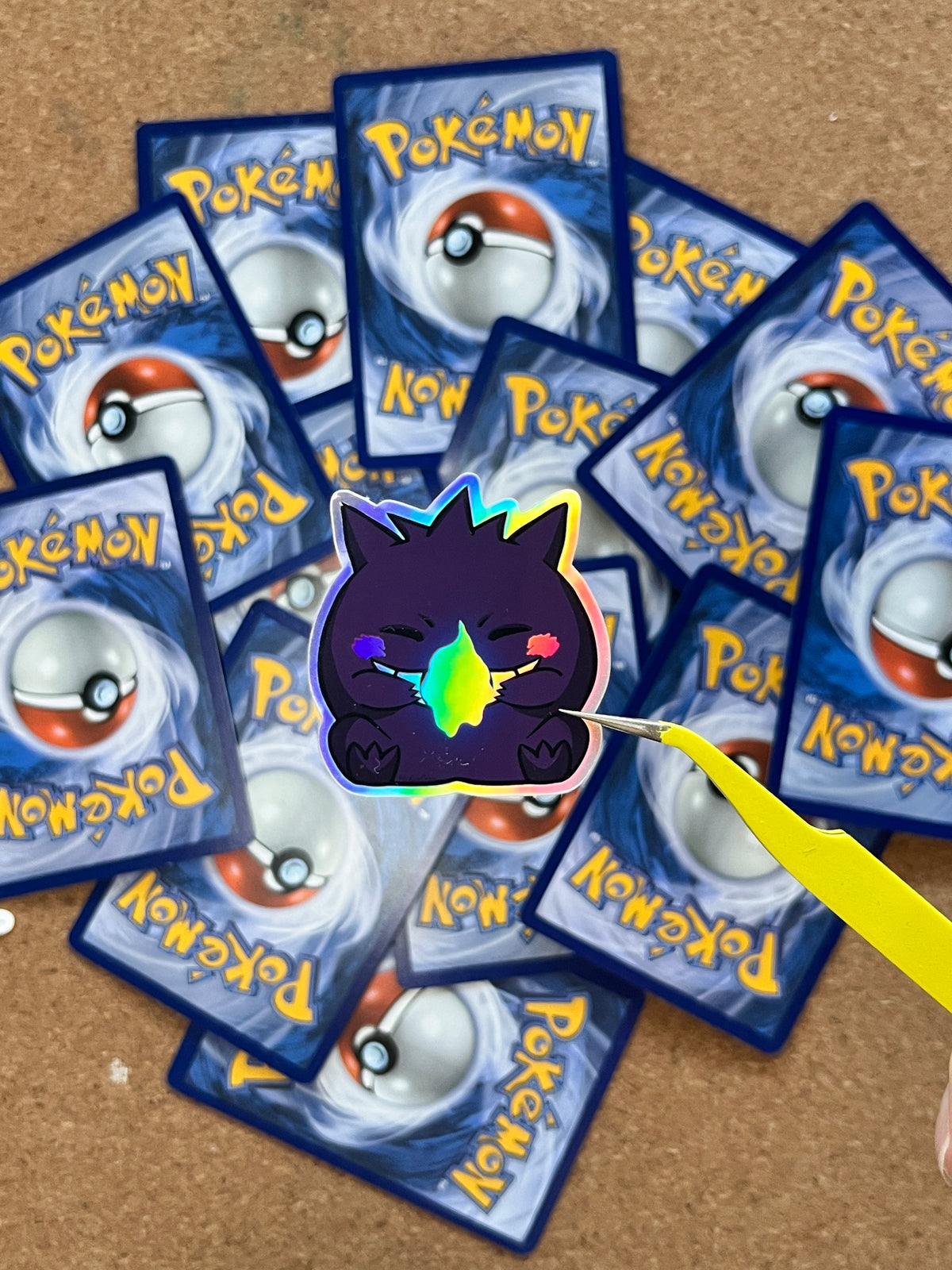 Sticker, Gengar [holographic, die-cut]