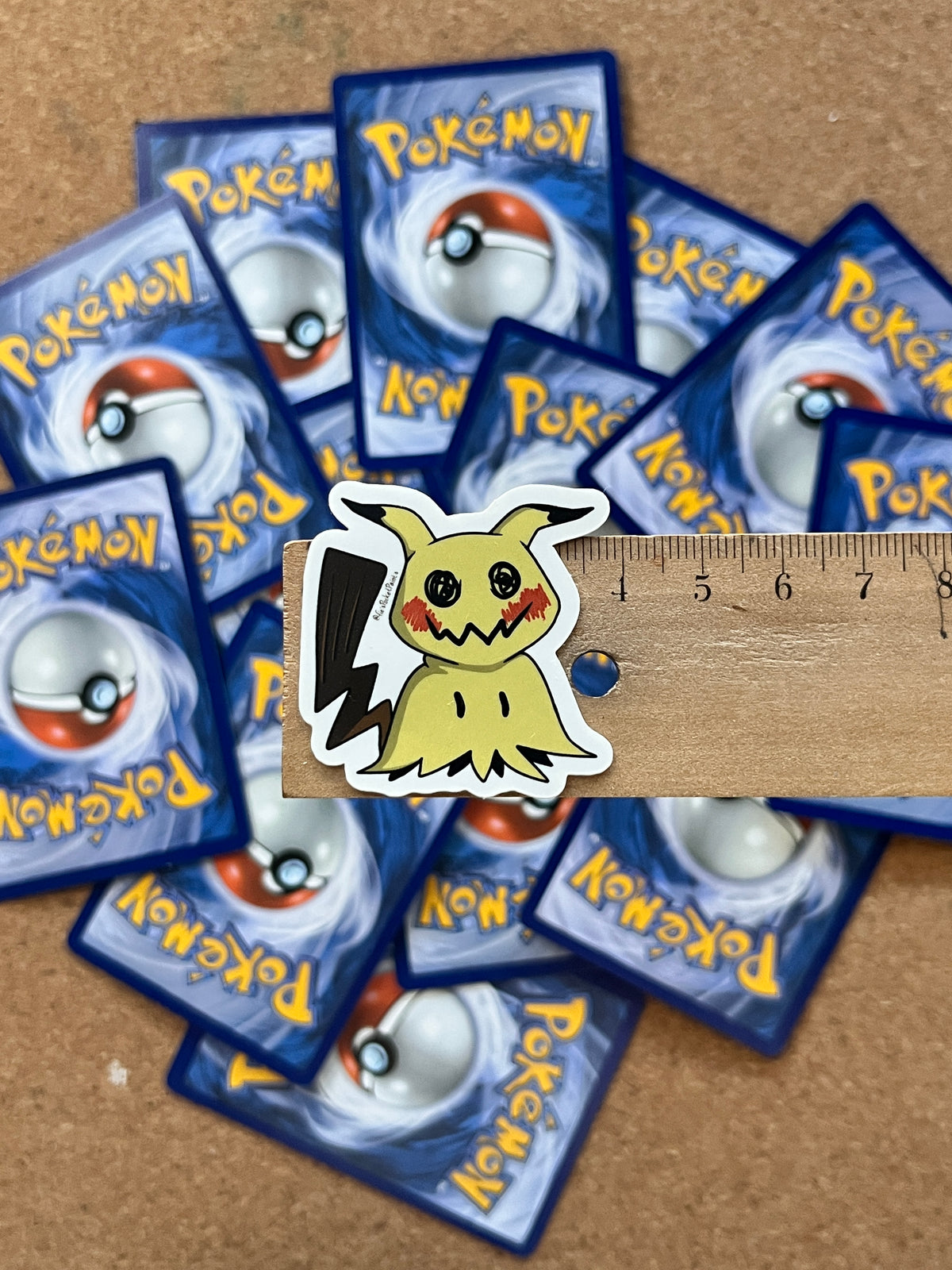 Sticker, Mimikyu [plain, die-cut]