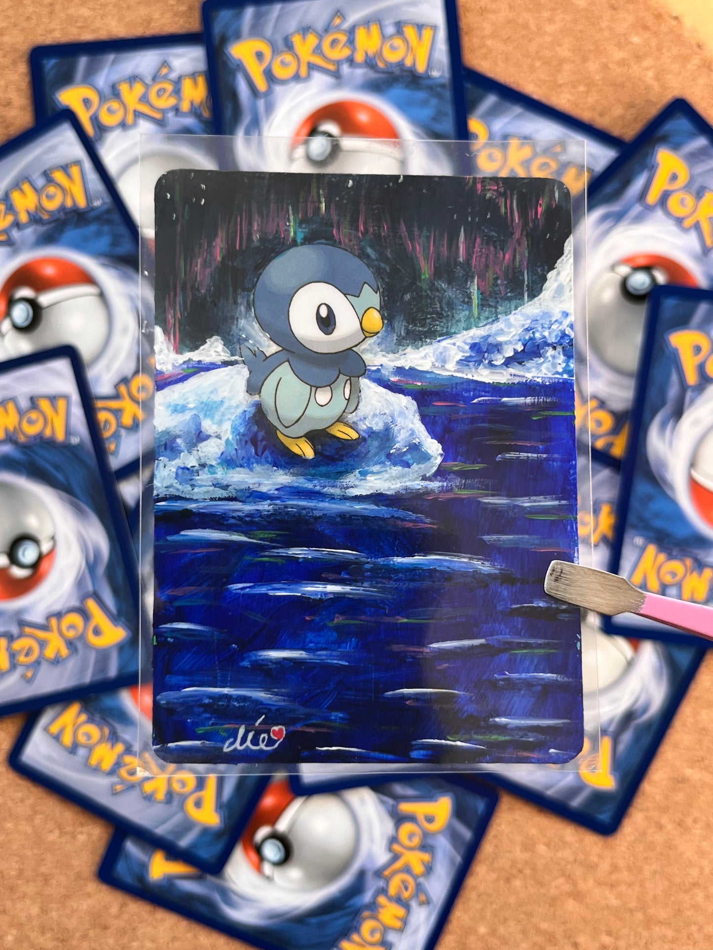 Piplup [acrylic paint]