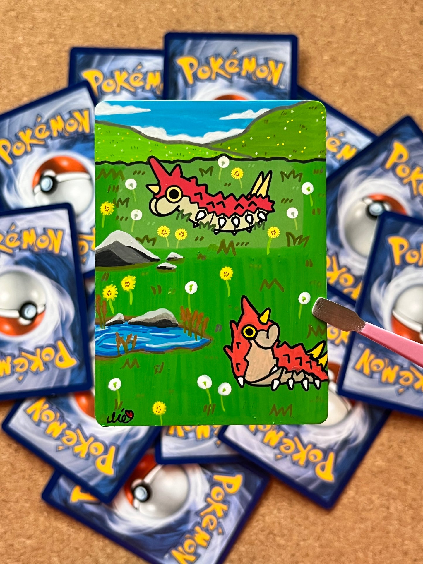 Wurmple [acrylic markers]