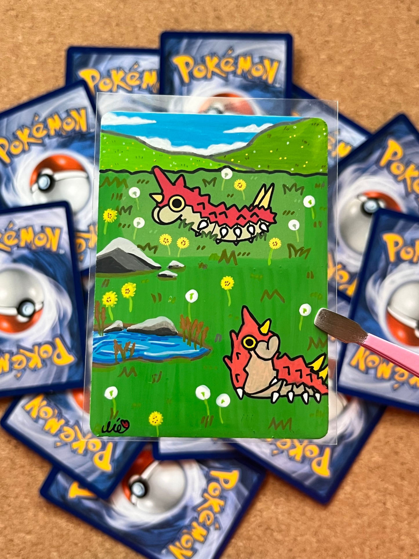 Wurmple [acrylic markers]